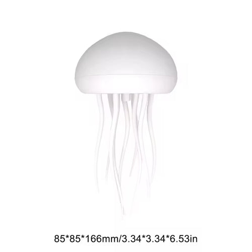 Lámpara de Medusa Creativa con Control por Voz | Luz Nocturna Recargable USB-C | Lámpara Decorativa  con Tentáculos Flexibles
